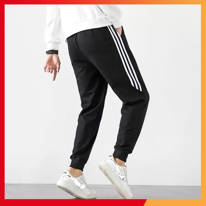 Quần Thể Thao Nam Dài 3 Sọc 💥 𝑭𝑹𝑬𝑬𝑺𝑯𝑰𝑷 💥 Quần Jogger Nam Nữ 3 Sọc Lửng, Form Chuẩn, Chất Dày Đẹp Loại 1