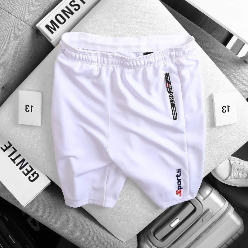 Rẻ vô địch - quần thể thao nam - quần short nam mặc nhà - chất liệu vải thun boly , thấm hút mồ hôi