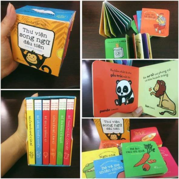 Sách Nhã Nam - Thư Viện Song Ngữ Đầu Tiên (Cho Bé Từ 0 - 3 Tuổi)