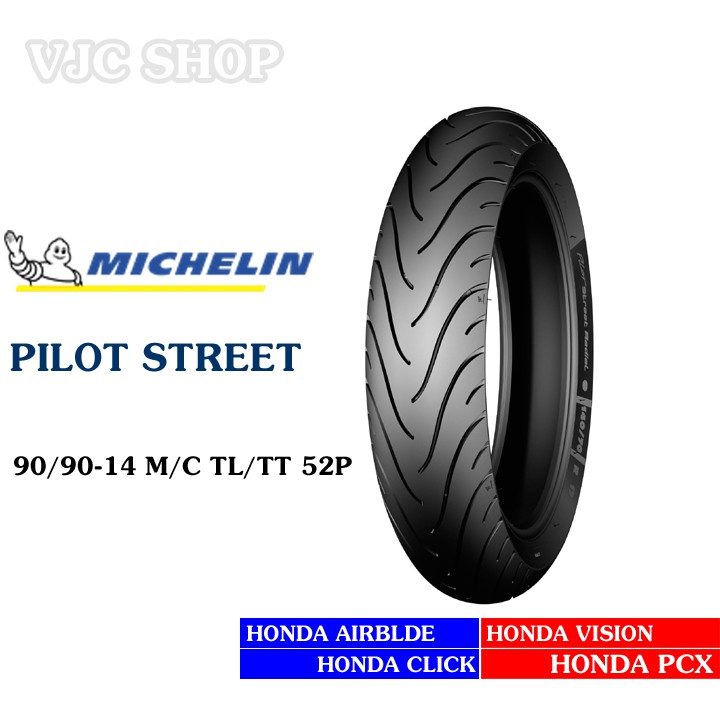 Lốp xe máy Michelin Pilot Street, cỡ lắp cho vành 14 Inch