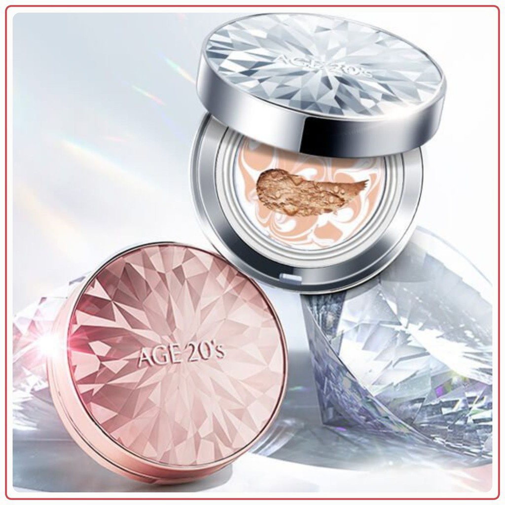 PHẤN NỀN LẠNH AGE 20'S ESSENCE COVER PACT DIAMOND ORIGINAL CHÍNH HÃNG - 9322