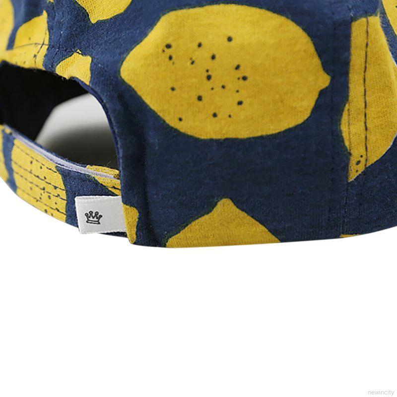 Mũ lưỡi trai hình quả chanh dễ thương cho bé trai và gái