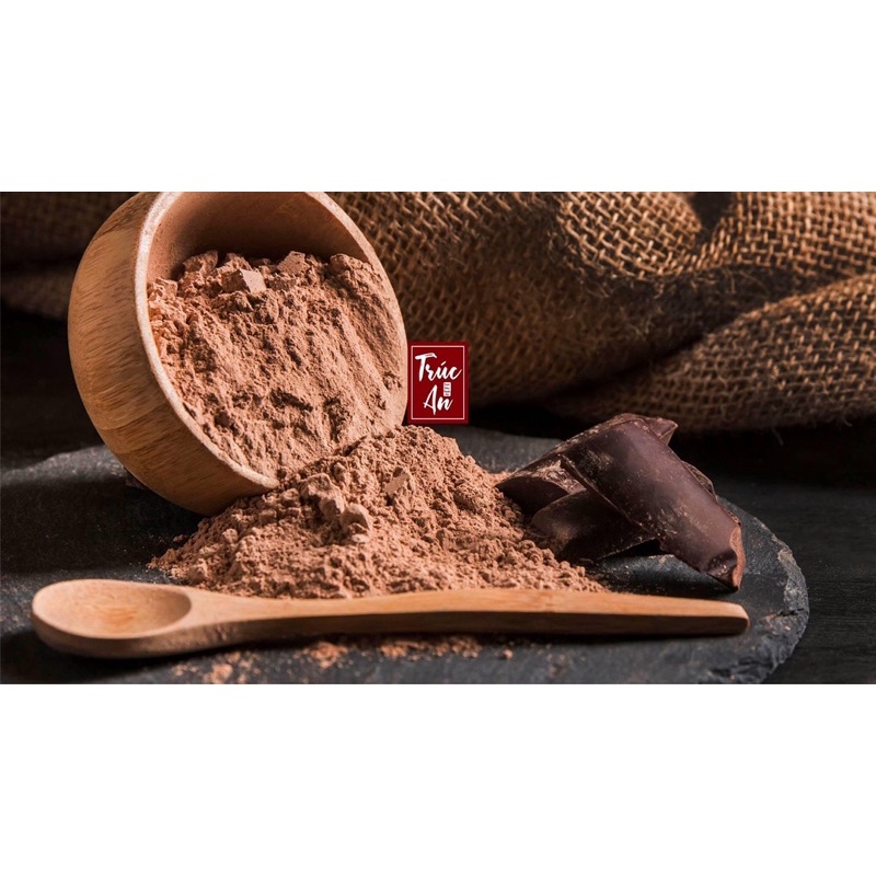 [HỎA TỐC] Bột cacao nguyên chất Việt Nam hàng cty chuyên xuất khẩu bột ca cao và sản xuất sô cô la. Bột thơm không đắng