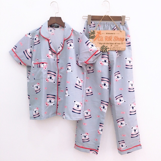 [Hình thật]-Bộ đồ pijama Lụa mát ( dưới 57 kg) -Video thật | BigBuy360 - bigbuy360.vn