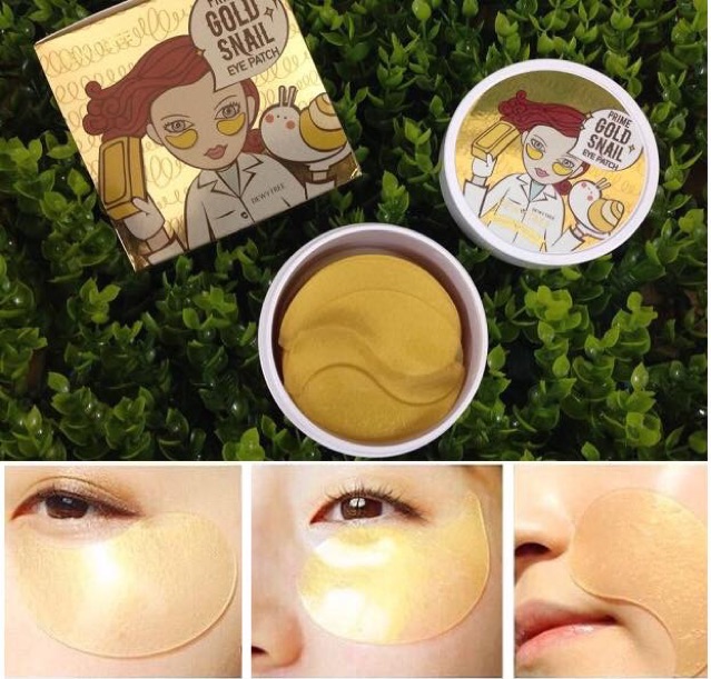 ❣️❣️❣️MẶT NẠ MẮT DEWYTREE PRIME GOLD SNAIL EYE PATCH