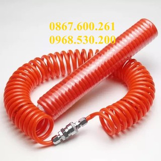 CUỘN DÂY HƠI XOẮN DẪN KHÍ NÉN 12m  - Hàng nhập khẩu giá rẻ