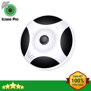 [Chính Hãng] Camera Toàn Cảnh Ốp Trần Quan Sát 360 Độ ICSee Pro 3D IP Wifi Full HD 2.0MP, Hồng Ngoại IC032