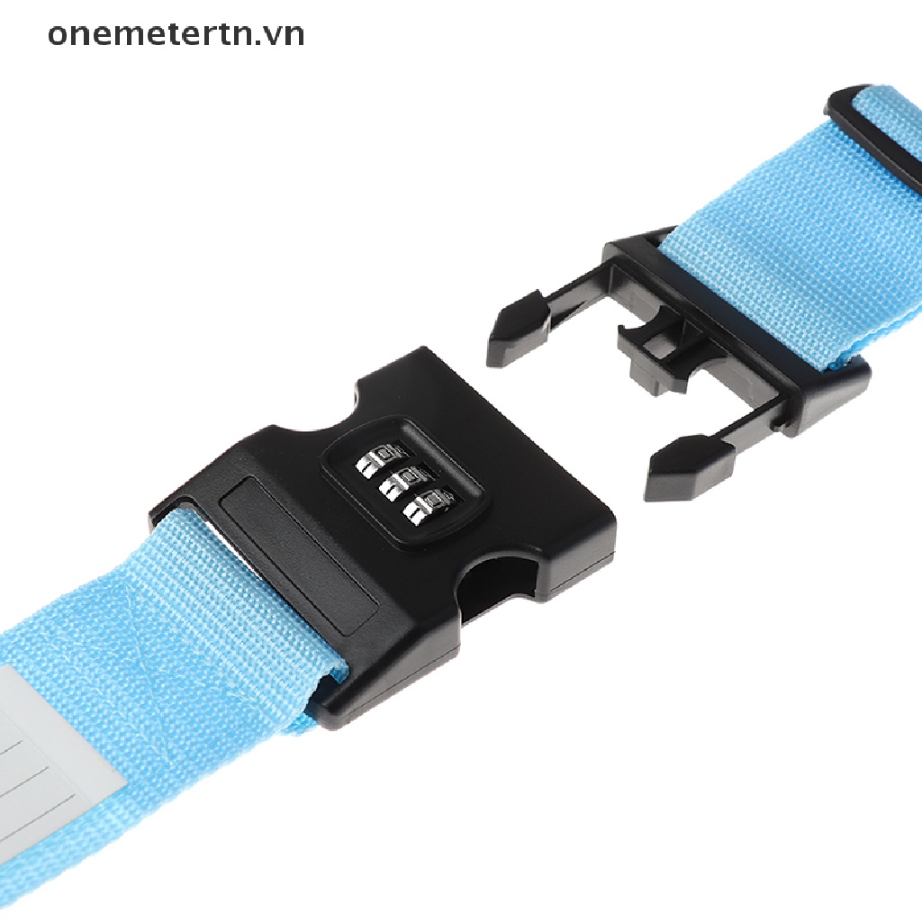 Onemetertn 1 Dây Đai Khóa Vali Du Lịch Bằng Nylon Bền Bỉ