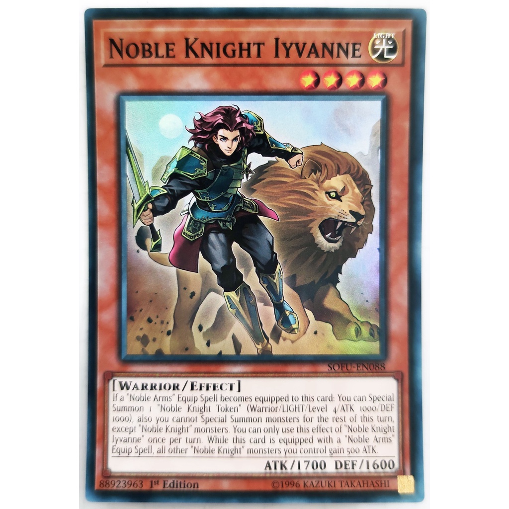 [Thẻ Yugioh] Noble Knight Iyvanne |EN| Super Rare