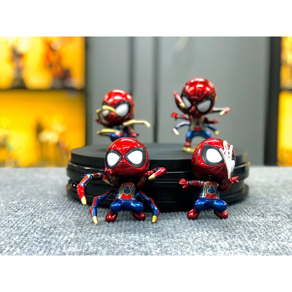 Mô hình iRon Spider Man Chibi (Có LED) Avengers 3