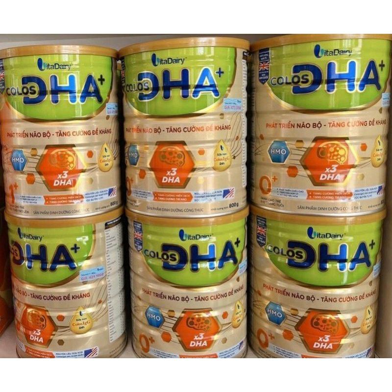 Sữa colos DHA 1+ 800g