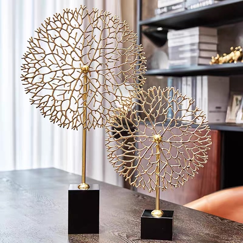 Decor Nai và Cây Tài Lộc đồng nguyên chất. Làm qua tặng Trang trí Tân Gia.
