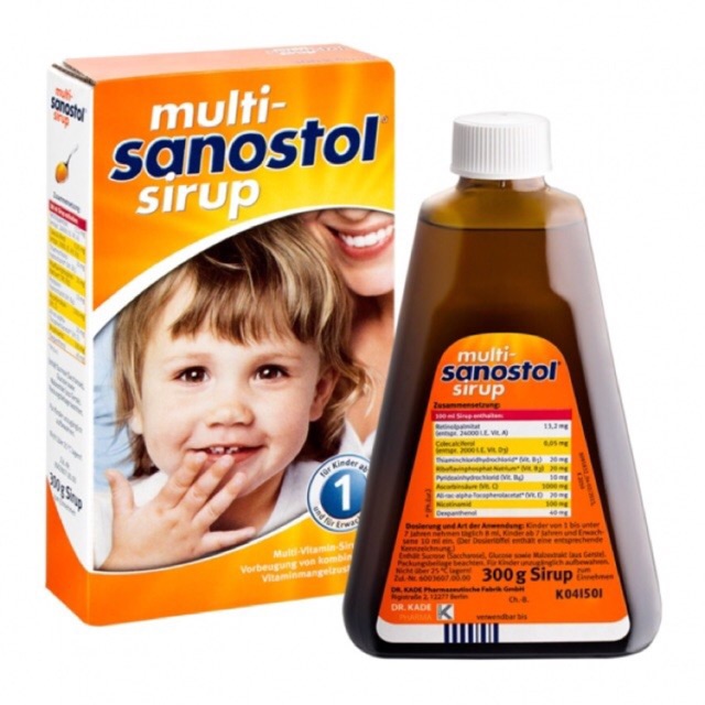 Multi Sanostol Sirup số 1