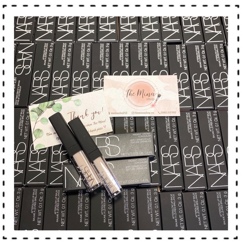 Che khuyết điểm NARS màu Custard, Vanilla mini fullbox, 1.4ml