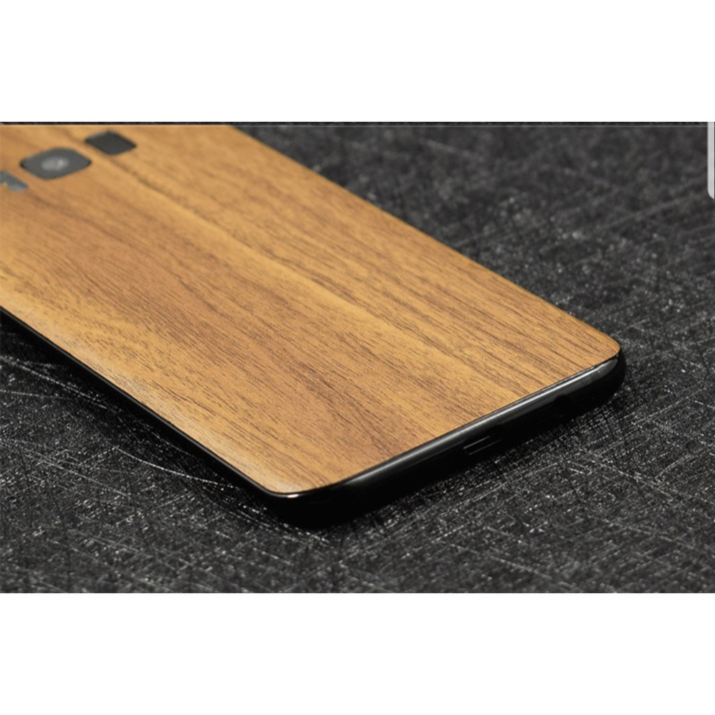 Dán Skin Vân Gỗ Cho Samsung S8 Plus