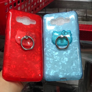 Ốp lưng samsung j2 prime kitty giả xà cừ kèm iring