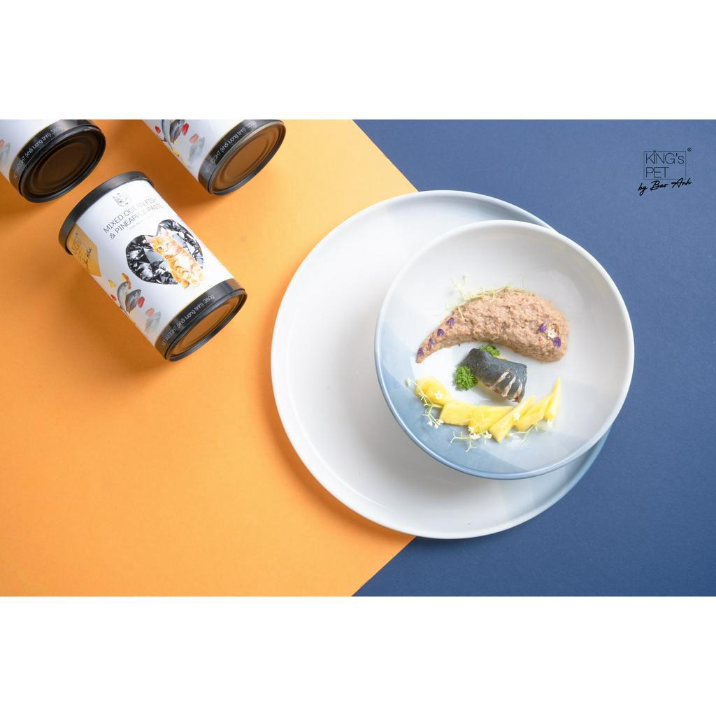 Pate Cho Chó Mèo King's Pet Lon 380G Đủ Vị - Miki Petshop