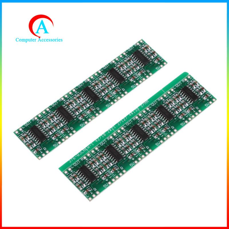 10Pcs Digital DC 5V Amplifier Board Class D 2x3W USB Power PAM8403 Module