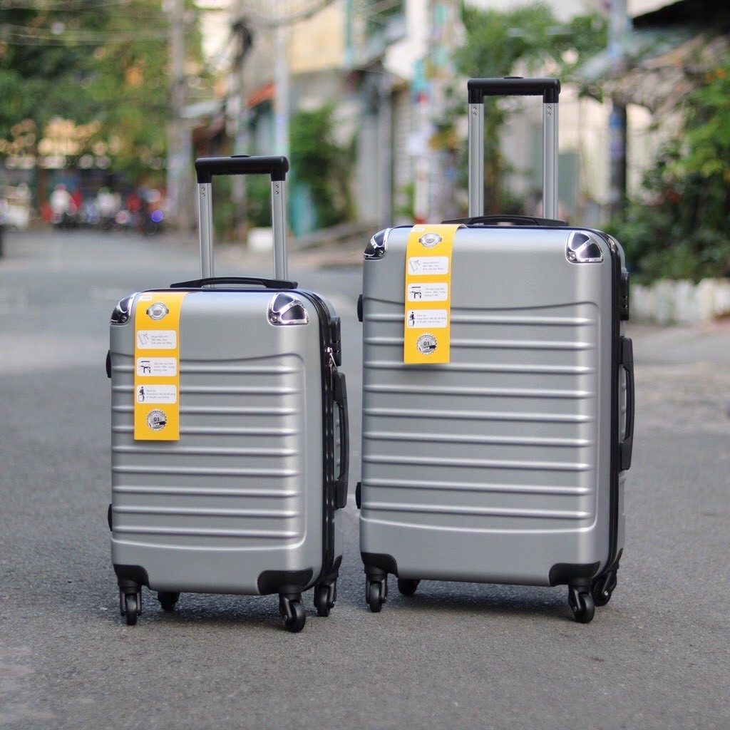 VALI KÉO Du Lịch 🔥 Bảo Hành 5 năm - Mã 208 - Chống Va Đập, Chống Trầy Xước 🔥 VALY đẩy thời trang nhựa ABS cao cấp