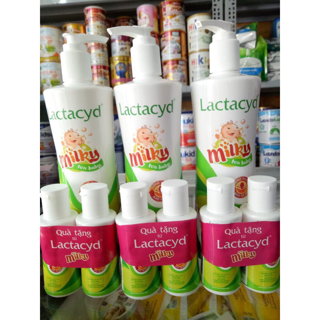 Sữa Tắm Trẻ Em Lactacyd Milky 250ML