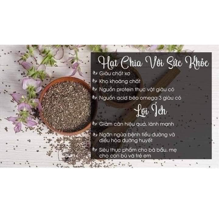 Hạt Chia hữu cơ Sottolestelle Organic Chia Seeds