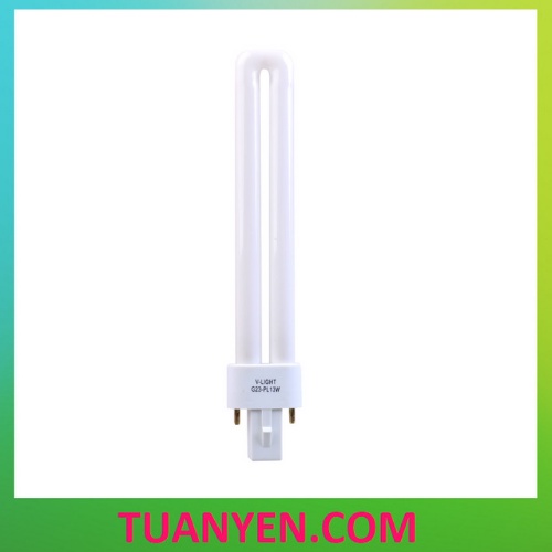 Bóng Đèn Compact V-Light PL 13W - Ánh Sáng Trắng- Ánh Sáng Vàng