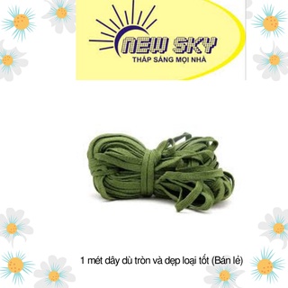 1 mét dây dù tròn & dẹp loại tốt (bán lẻ)
