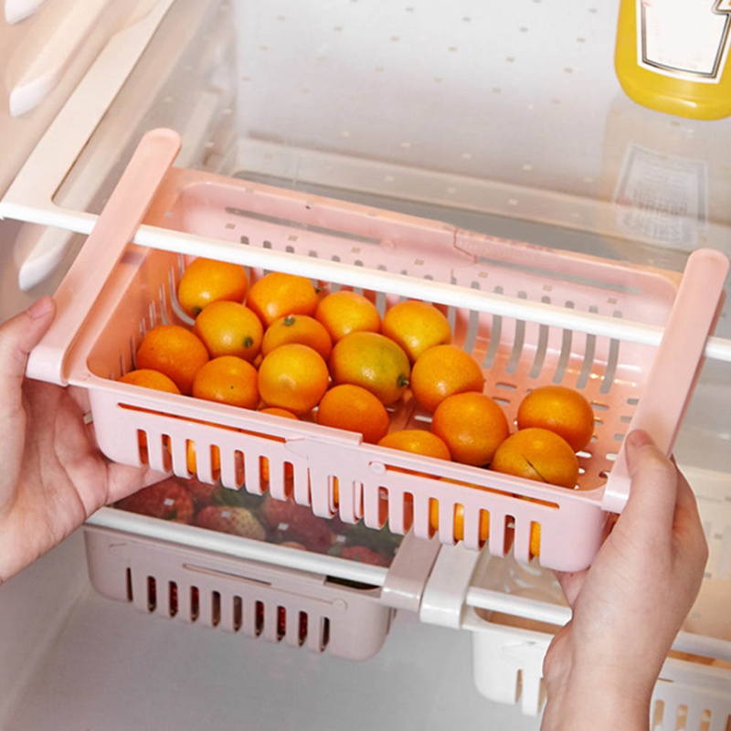 Giá Đỡ Nhựa Đựng Thực Phẩm Trong Tủ Lạnh Tiện Dụng