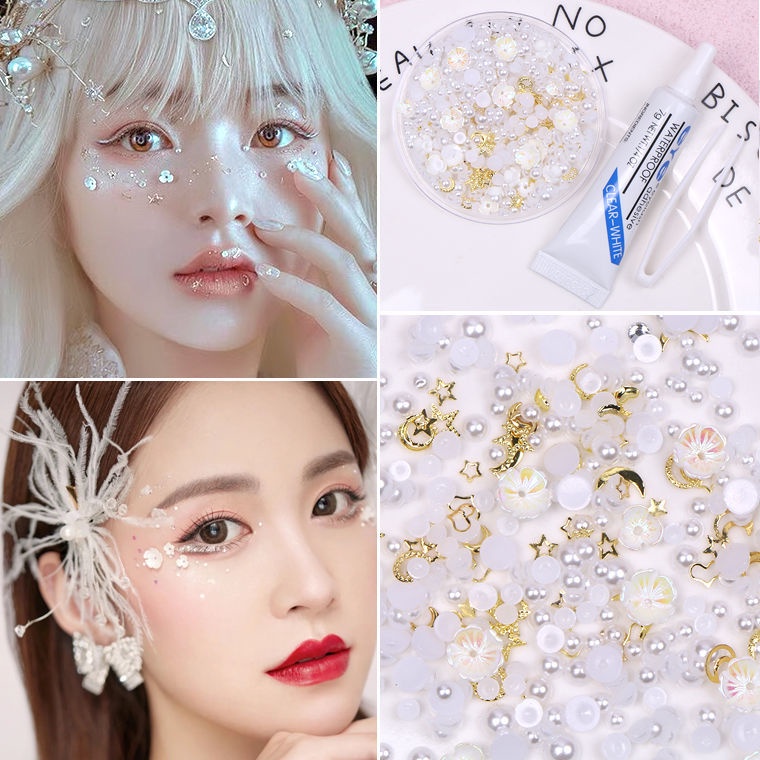 Miếng Dán Trang Trí Mắt Hình Cánh Bướm