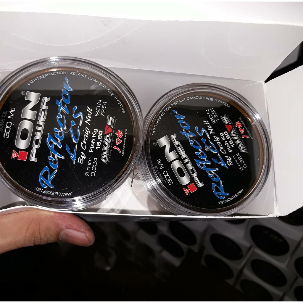 Cước câu cá Nhật Bản ION Power Reflector 300m đủ size chịu tải tốt (có cả 600m) hàng hót 22