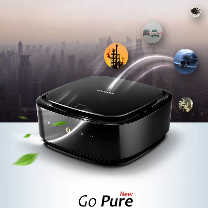 Sản Phẩm Máy khử mùi, lọc không khí trên xe ô tô. Thương hiệu cao cấp Philips - GP6201 .