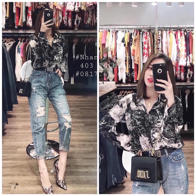 ÁO SOMI HOẠ TIẾT | BigBuy360 - bigbuy360.vn