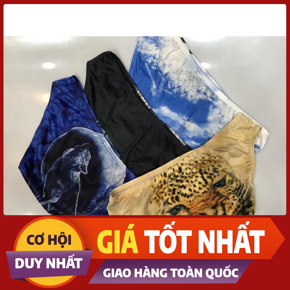 (Giá Rẻ Bất Ngờ) QUẦN LÓT NAM TAM GIÁC HÌNH THÚ (HÌNH THẬT) (HÌNH THẬT)