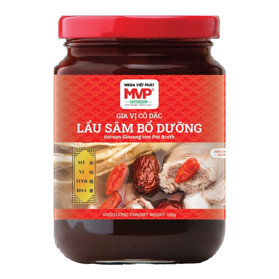 HCM - Gia vị cô đặc lẩu sâm bổ dưỡng 180g