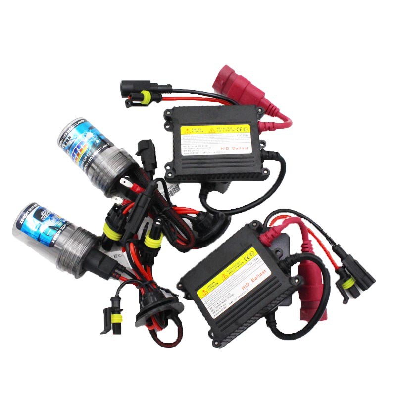 Set 2 Bóng Đèn Xenon H7 55w 12v 4300k 6000k 8000k 12000k H4-3 Hb2 9003 Bixenon 880 881 / H27 H13 H1 H3 H8 H11 9005 9006 Hb3