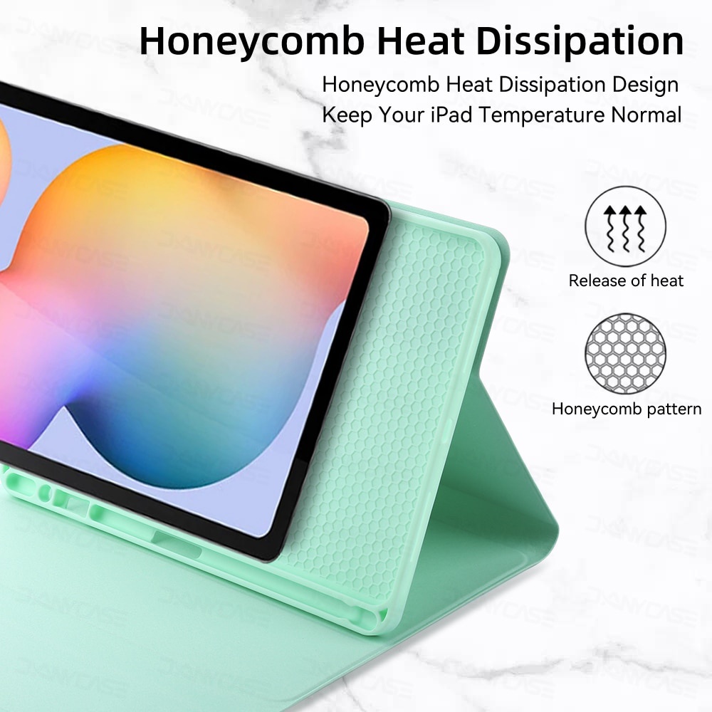 Vỏ cho samsung galaxy tab s6 lite 10.4 s7 s8 s9 11 s7 plus s7 fe s8 s9 plus 12.4 vỏ với bàn phím bluetooth vỏ lật bảo vệ máy tính bảng từ tính