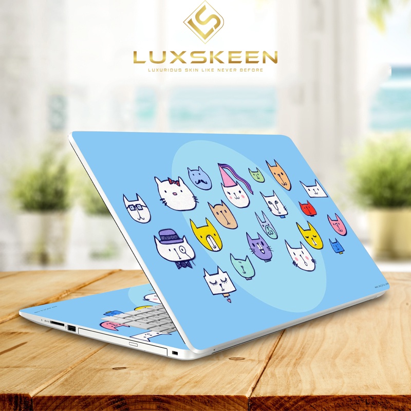 Miếng Dán Skin Laptop - Decal Dán cho Dell, Hp, Asus, Lenovo, Acer, MSI, Surface,Vaio, Macbook 15 6 inch MD88 LUXSKEEN