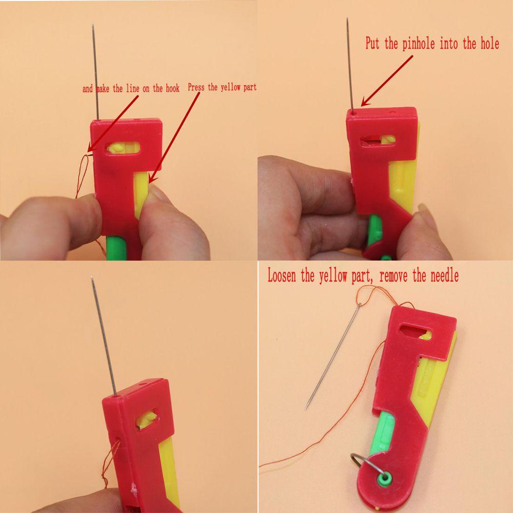 ROWANS Set 5 Dụng Cụ Xỏ Chỉ Tự Động Bằng Nhựa