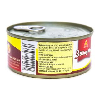 Thịt hộp heo hầm vissan 150