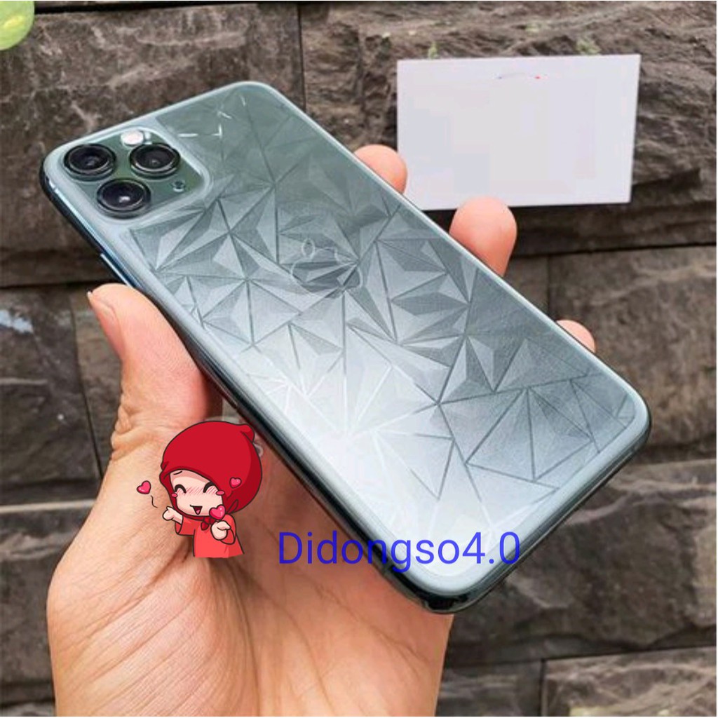 Dán lưng mặt Sau XIAOMI Mi 9 SE/ REDMI NOTE 7/ REDMI NOTE 8 vân 3D kim cương bảo vệ mặt sau máy chống trầy xước