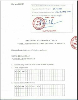Combo kem mụn và serum Hoa Đào