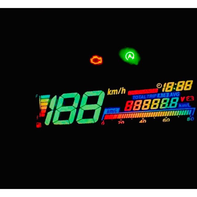 FILM 7 MÀU DÁN ĐỒNG HỒ VARIO 2018-2020