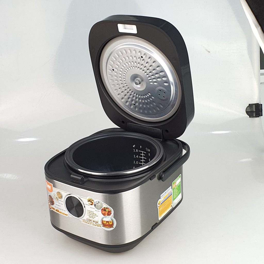 Nồi cơm điện tử 1.8L Comet CM8088 lòng niêu nhiều lớp dày 2mm, ngon như nấu cơm củi | BigBuy360 - bigbuy360.vn