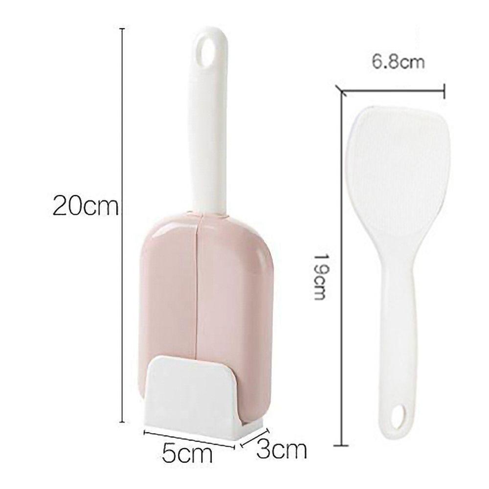 Giá Đỡ Muỗng Xới Cơm Tự Động Có Nắp Đậy Tiện Lợi Dành Cho Nhà Bếp
