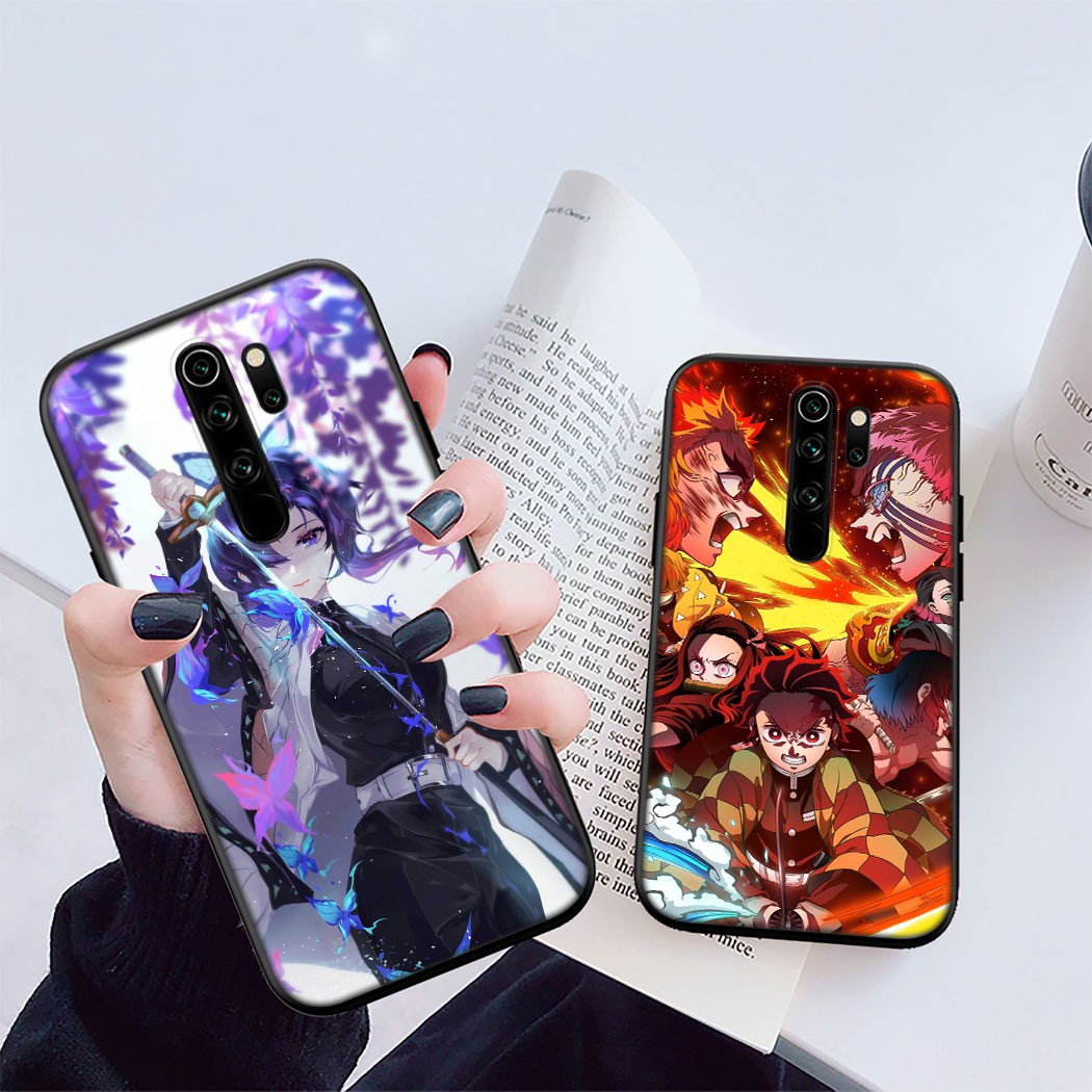 Ốp Lưng In Hình Nhân Vật Anime 62sa Demon Slaya Cho Xiaomi Redmi Note 8 9 Pro Max 8t 9s 9c