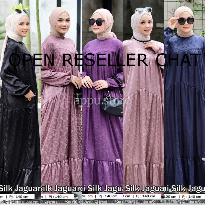 Váy MAXI Amalia Của HIJAB Systers | Đầm Maxi JUMBO ARMANI Lụa Trơn Thời Trang Cao Cấp Phong Cách Hồi Giáo | Đầm Maxi 120 Cho Mẹ Cho Con Bú