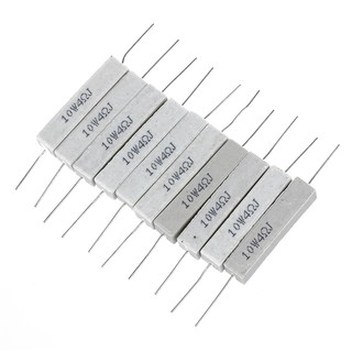 Set 10 Điện Trở Gốm 4 Ohm 10w 5%