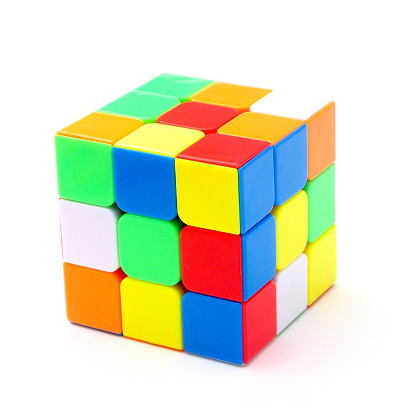 Shengshou Rainbow 56mm 3x3x3 Professional Magic Cube Stickerless Speed Puzzle Khối Rubik