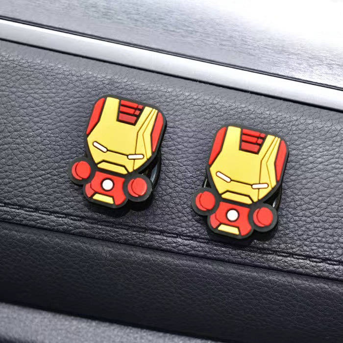 Móc treo đồ dán dính trang trí nội thất xe hơi hình hoạt hình League of Legends sáng tạo oNfT