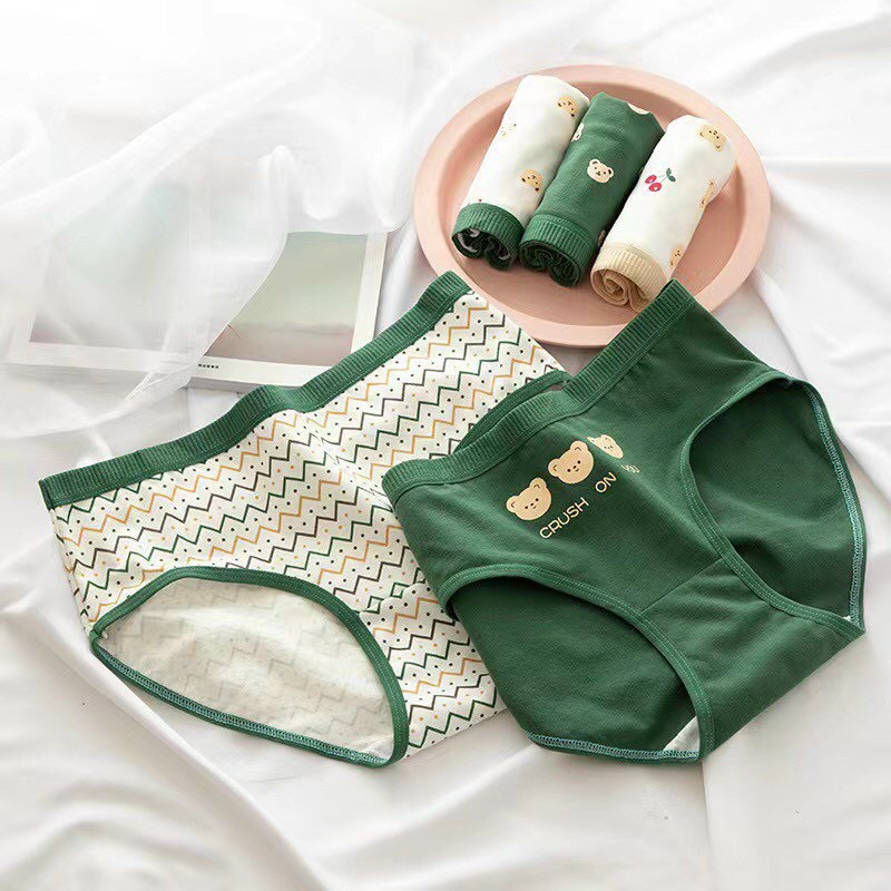 Combo 5 Quần Lót Nữ SAM SAM Cotton kute Chống Viêm Kháng Khuẩn, Sét 5 quần SAM SAM